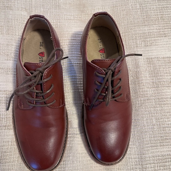 Deer Stags Boys Denny Classic Dress Comfort Oxford - Picture 2 of 6
